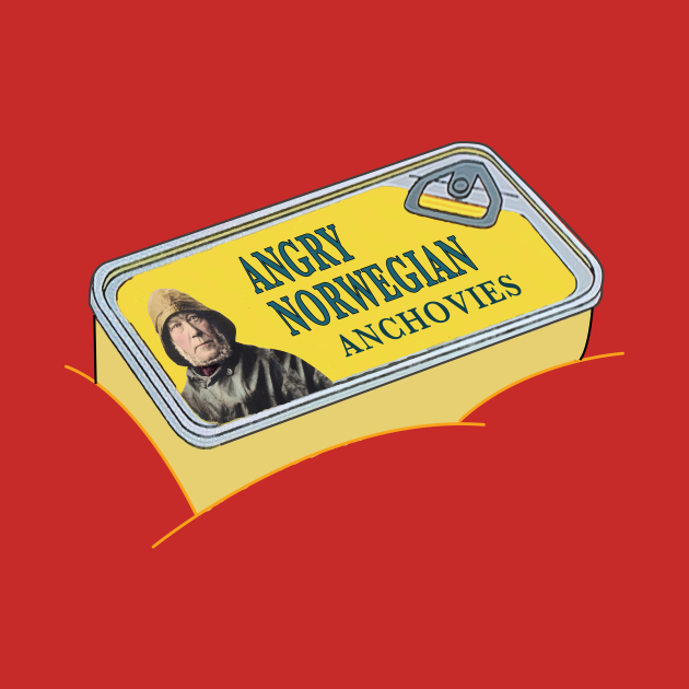 Angry Norwegian Anchovies Futurama TShirt TeePublic