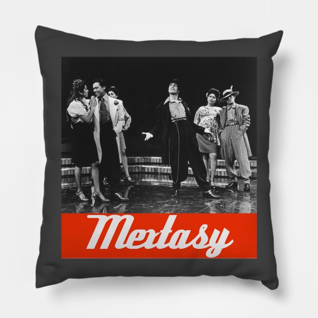 Zoot Suit Original Cast Mextasy Homage Pillow by mextasy