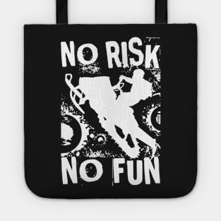 Snowmobile Daredevil Tote