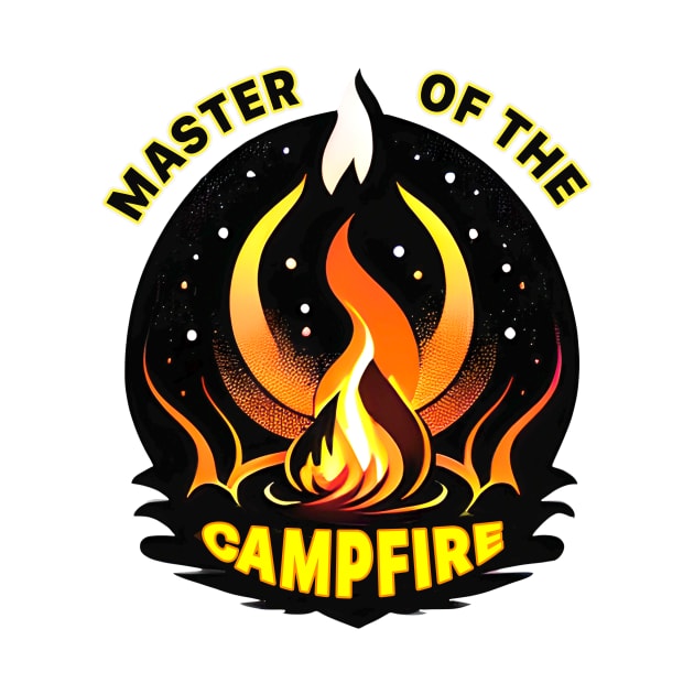 "Master of the Campfire" is an eco-friendly design for nature lovers by CreativeXpro