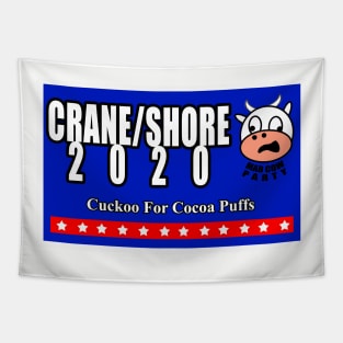 Crane 2020 Mad cow edition Tapestry