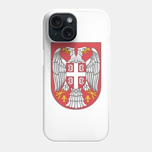 Serbian coat of arms Phone Case