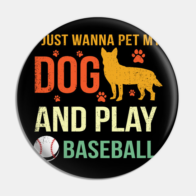 Cute Baseball Player Shirt Softball Lover Gift Dog Lover Gift Idea Cute Baseball Fan Gifts Dog Owner Shirt Baseball Coach Gift Cute Baseball Gifts Pin Teepublic