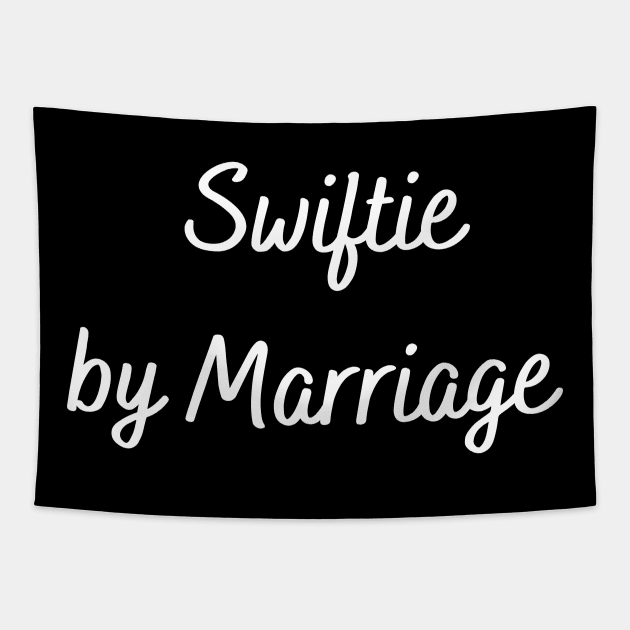 Swiftie by Marriage Tapestry by mdr design