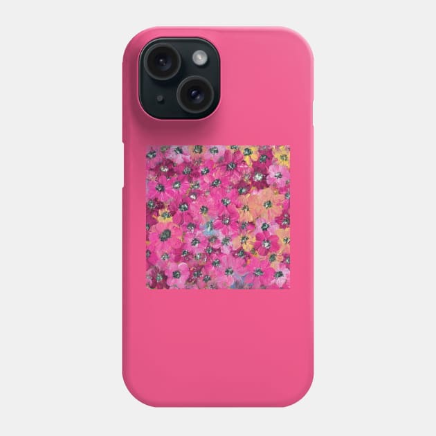 pink flowers Phone Case by YKWON
