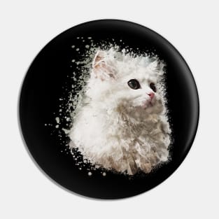 Persian cat Pin