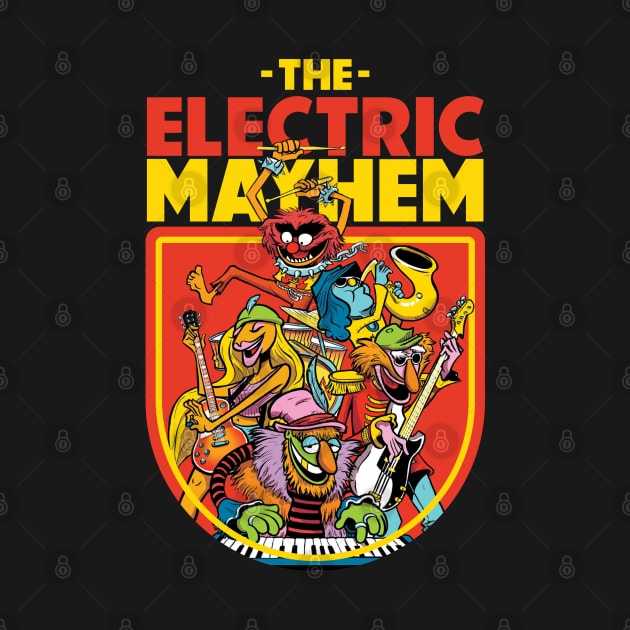 Muppets The Electric Mayhem by sagitarius