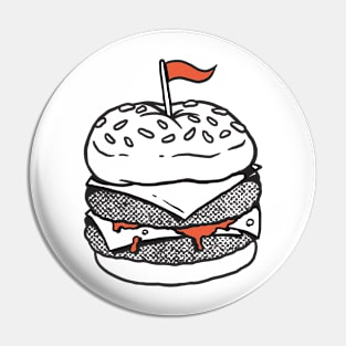 Classic Burger Pin