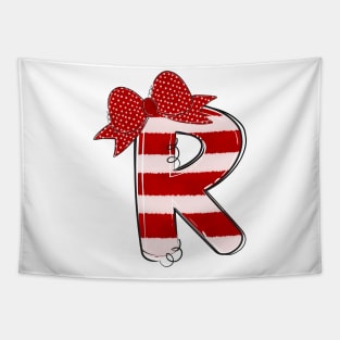 Letter R (Christmas Alphabet) Tapestry