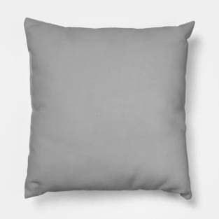 preppy Chic Simple Solid Color neutral gray  grey Pillow