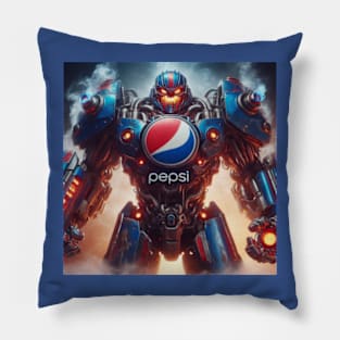 Pepsi Man Goliath Robot Pillow