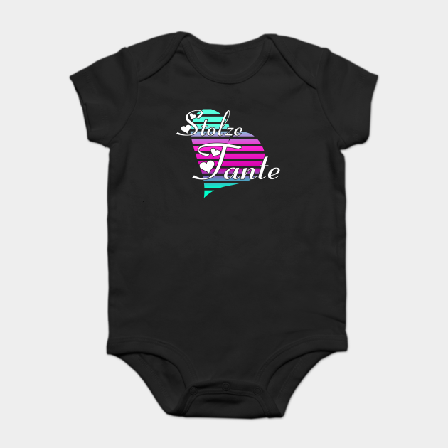 Aas getuige Tenen Stolze Tante Taufpatin Geschenk Familie - Tante - Baby Bodysuit | TeePublic