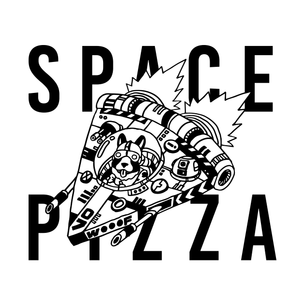 Pizza Starfighter by spacewooof