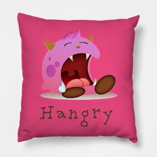 Hangry Monster Pillow