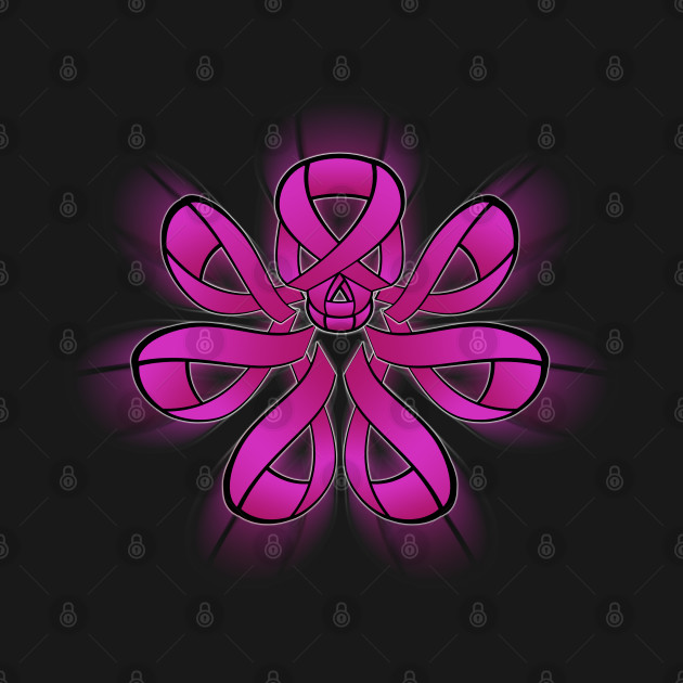 Breast Cancer Ribbon HYDRA Symbol by Veraukoion