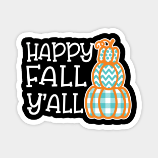 Happy Fall Y’all Halloween Autumn Southern Cute Magnet