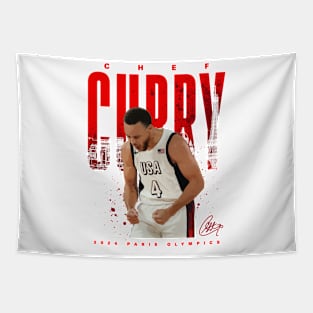 Steph Curry USA Tapestry
