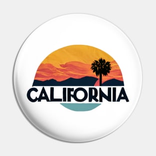 California pride Pin