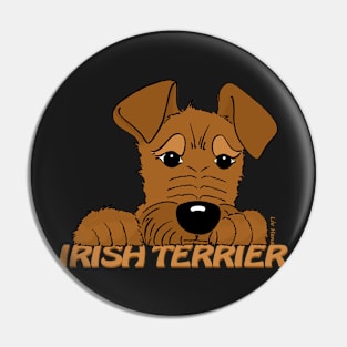 Cute Irish Terrier Pin