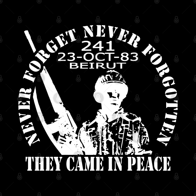 Beirut Memorial by Lifeline/BoneheadZ Apparel