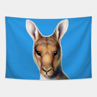 kangaroo Australia  lowland king Tapestry