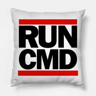 Run CMD Parody Pillow