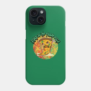 Attack Of The Killer Pizza Graphic Phone Case