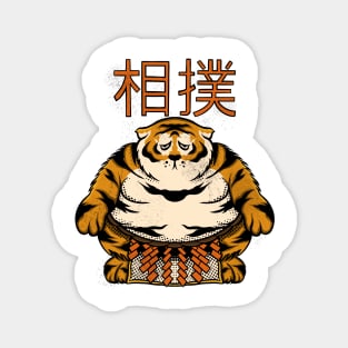 Sumo Tiger Magnet