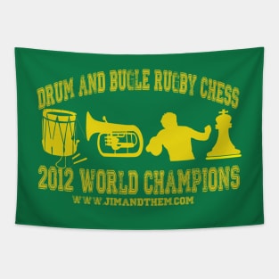 Drum And Bugle Rugby Chess Tapestry