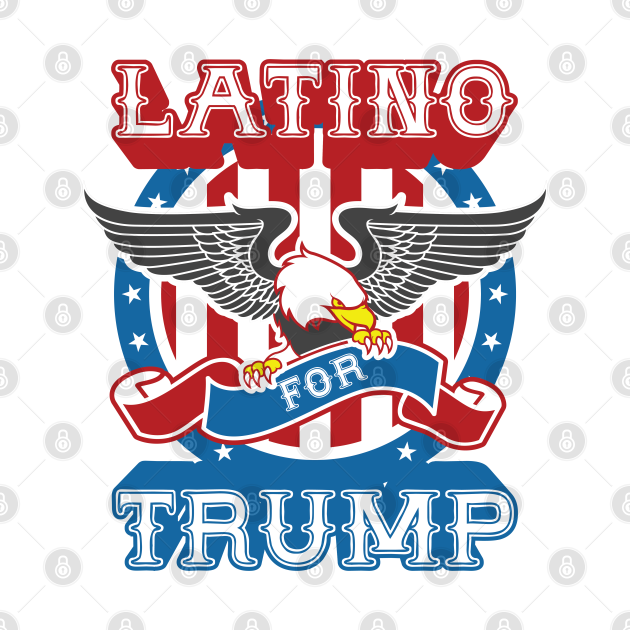 Disover Latinos For Trump 2020 President Reelect Conservative GOP Hispanic Anti-Biden - Biden - T-Shirt