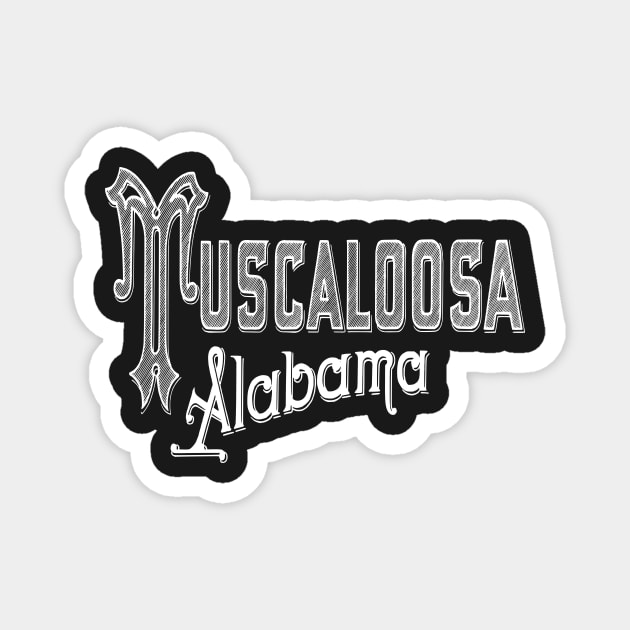 Vintage Tuscaloosa, AL Magnet by DonDota