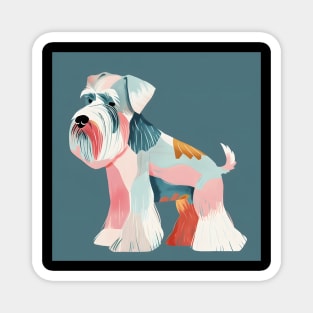 Sealyham Terrier in 70's Magnet