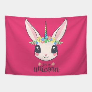 Unicorn Rabbit Tapestry