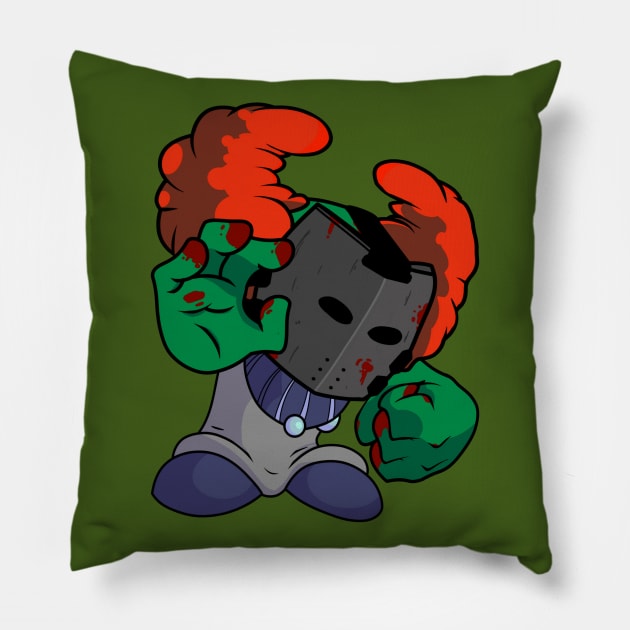 Tricky fnf Pillow by Abrek Art