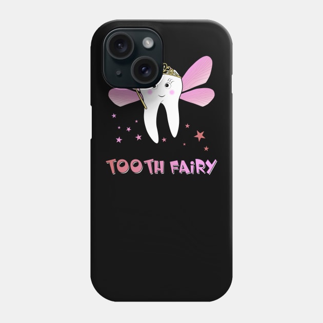 tooth fairy dentist assistant funny disguise costume Phone Case by Littlelimehead