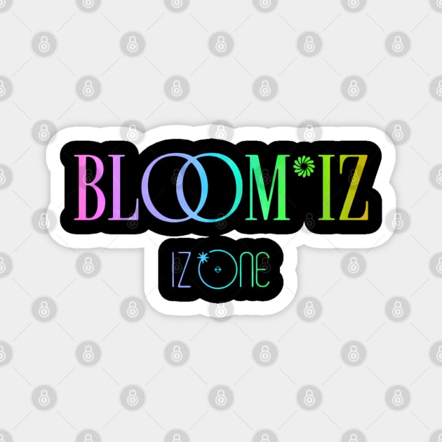 Izone Bloomiz Magnet by hallyupunch