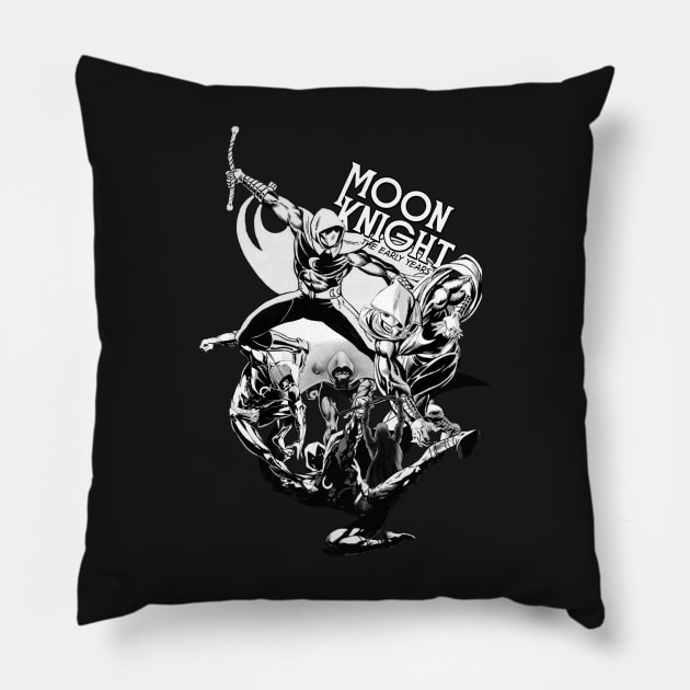 moon knight Pillow by thebeatgoStupid