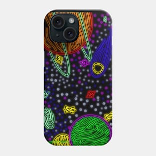 Space - Black light "Glow" Phone Case