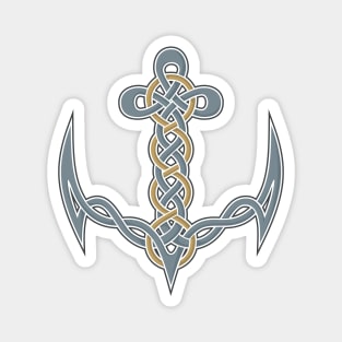 Celtic Anchor Magnet