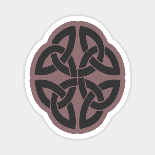 Celtic Dara Ancient Oak Knot In Gray Magnet