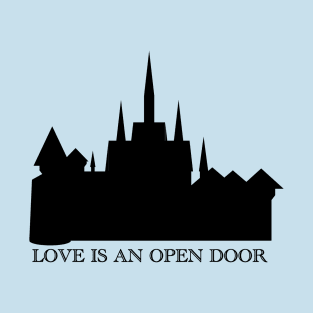 Love Is An Open Door Castle T-Shirt