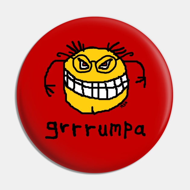 grrrumpa (in yellow) Pin by RawSunArt