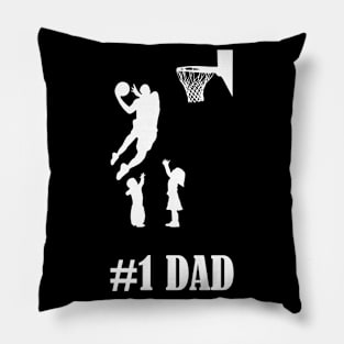 #1 Basketball Dad Pillow