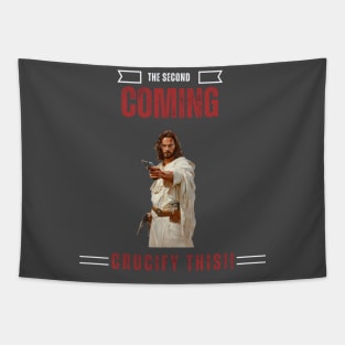 Jesus, second coming, Crucify This!! Tapestry