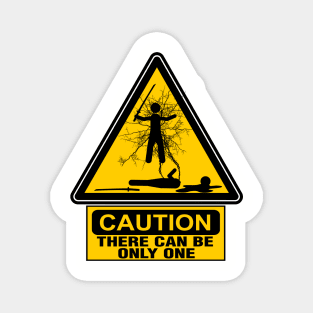 Caution: There Can Be Only One Magnet