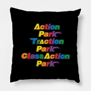 Action Park Pillow