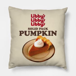 Libby's Solid Pack Pumpkin Pillow