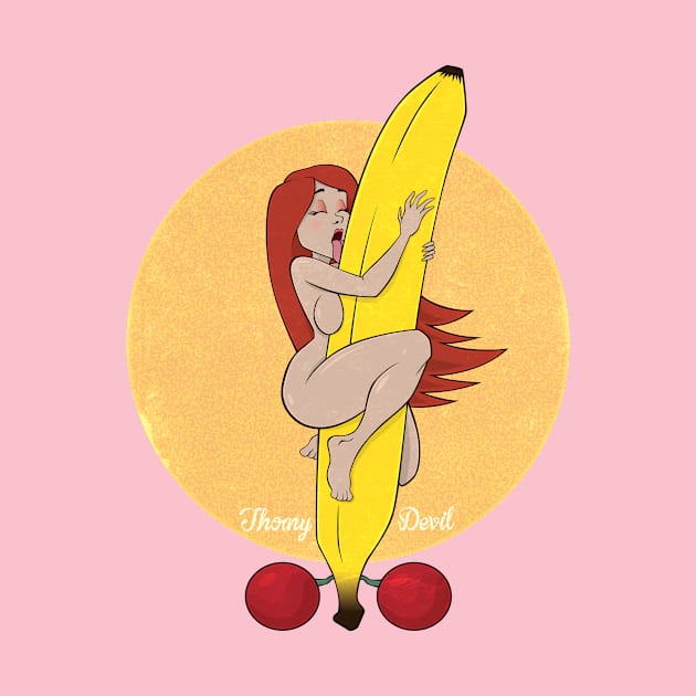 Hot Banana by Thorny Devil Design