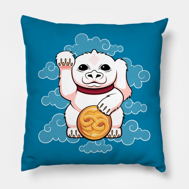 Lucky Dragon Pillow by Mandrie