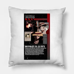 monkey d luffy streetwear one piece manga Pillow